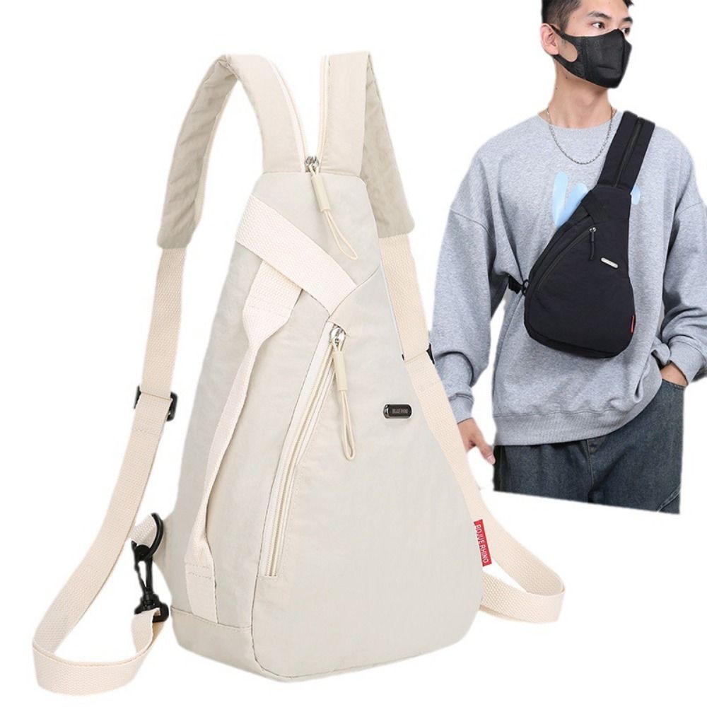 Cycling Commuter Backpack Waterproof - Нейлоновая водонепроницаемая нагрудная сумка унисекс в