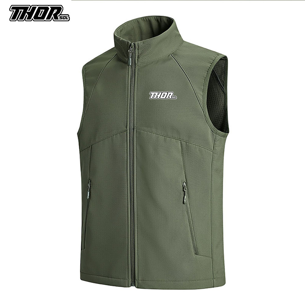 Cycling Commuter Jacket - Зимний велосипедный жилет THORSOL, ветрозащитный мужской