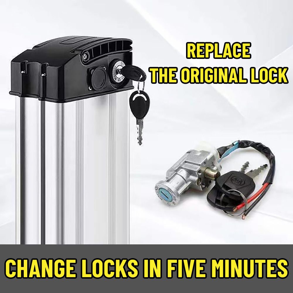 Commuter Bike Lock - Замок для аккумулятора электровелосипеда с 2