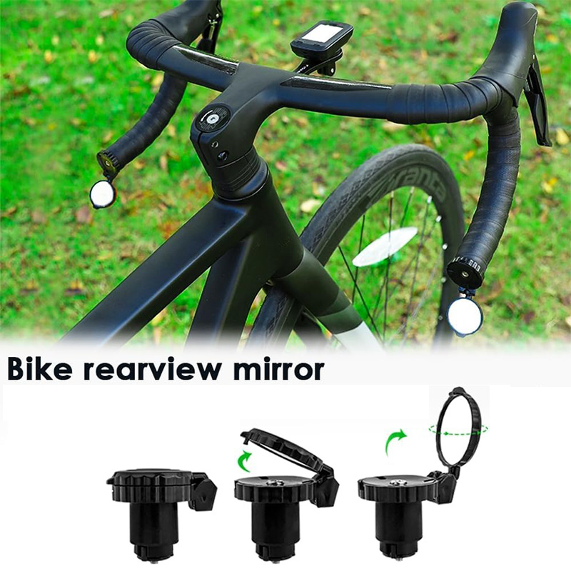Mirror Handlebar Convex - Выпуклое зеркало на руле велосипеда HD,