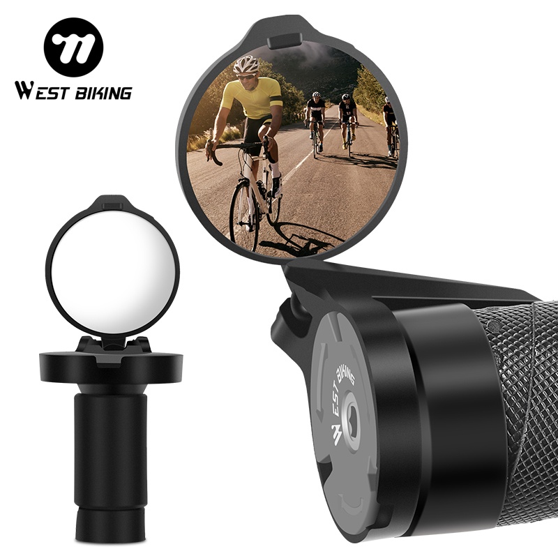 Mirror Handlebar Convex - Зеркала заднего вида для велосипеда WEST