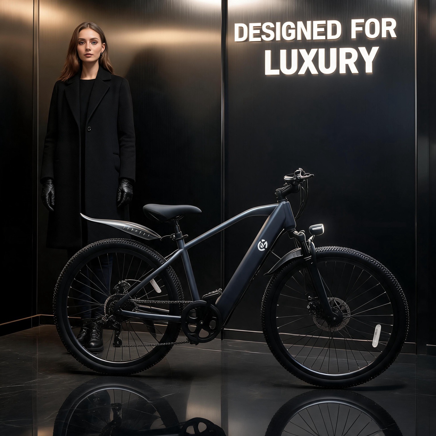 Commuter Bike Lock - Рождественский семейный электровелосипед для поездок на