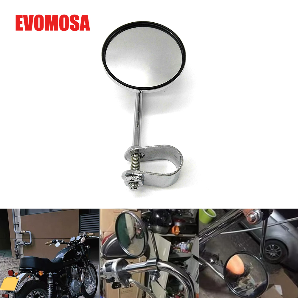 Mirror Handlebar Convex - Зеркала заднего вида для мотоцикла, круглые,