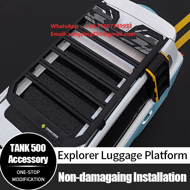 Cargo Rack Aluminum - Автомобильные аксессуары: Алюминиевая платформа-багажник на крышу