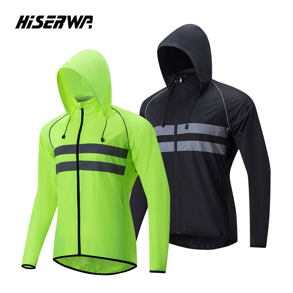 Cycling Commuter Jacket - Ветровка HISERWA для велоспорта, ветрозащитная, водонепроницаемая,