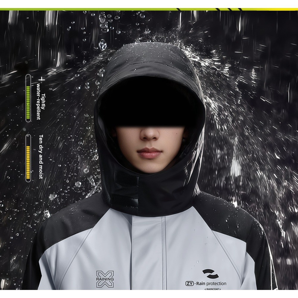 Двухкомпонентный мотоциклетный – обзор и цена Cycling Rain Jacket Commute