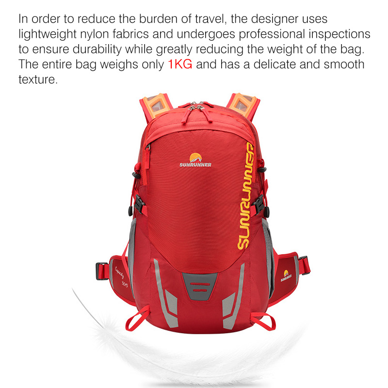 Рюкзак для походов объемом 35  – обзор и цена Cycling Commuter Backpack Waterproof