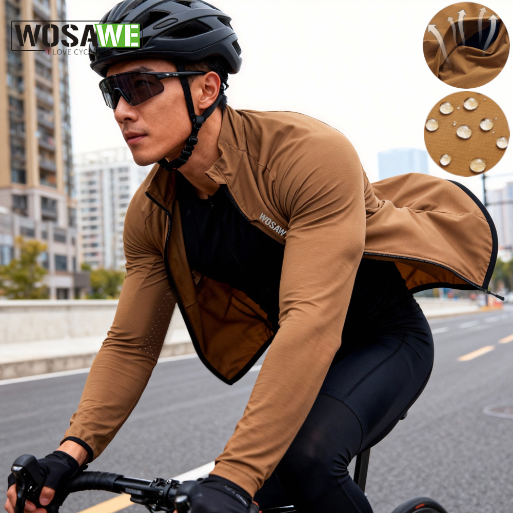 WOSAWE велосипедная ветровка у – обзор и цена Cycling Commuter Jacket