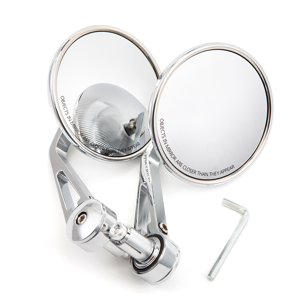 Evomosa мотоциклетное хромиров – обзор и цена Mirror Handlebar Convex