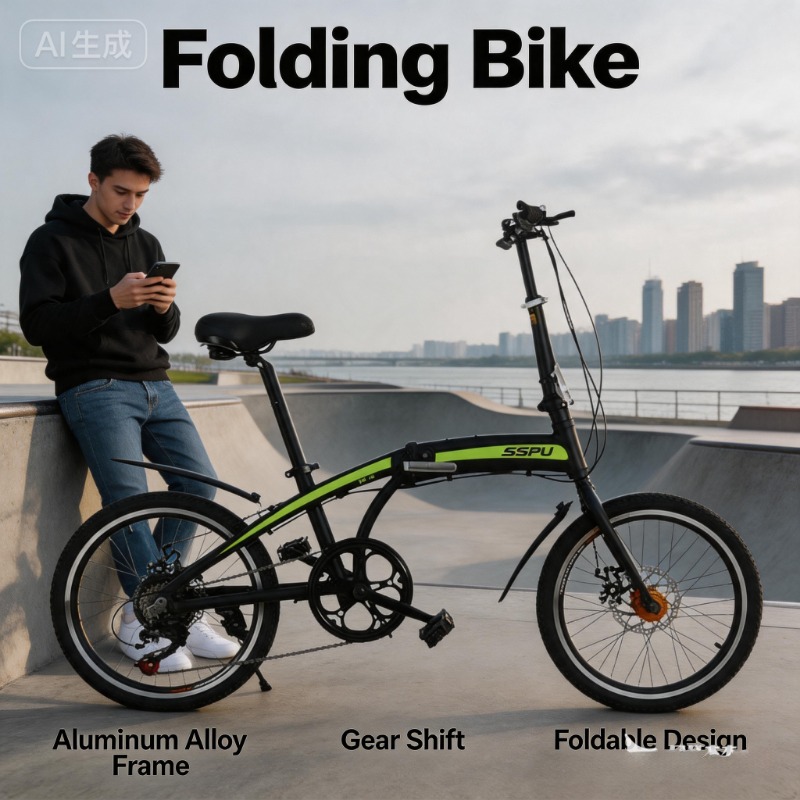Ультралегкий складной велосипе – обзор и цена Commuter Biking