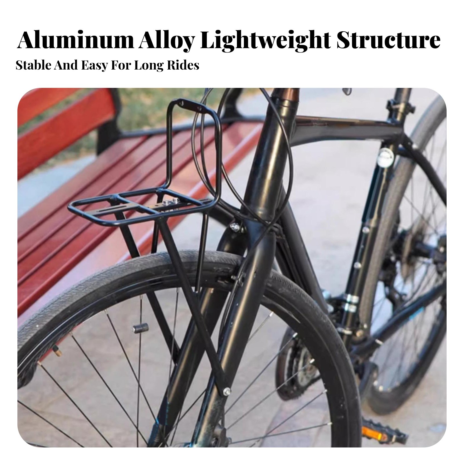 Передний багажник для велосипе – обзор и цена Cargo Rack Aluminum