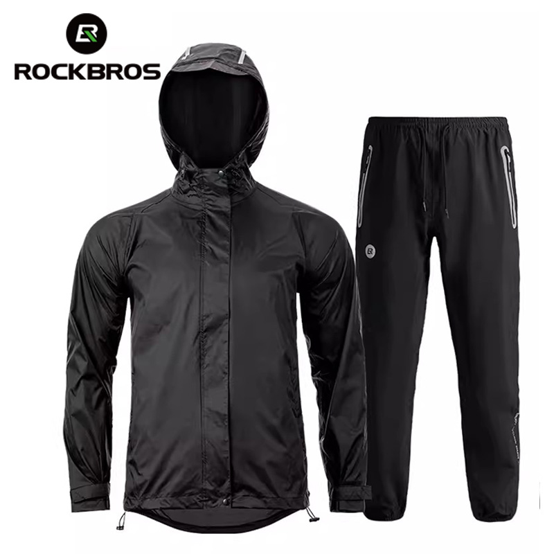 Велосипедный дождевик ROCKBROS – обзор и цена Cycling Rain Jacket Commute