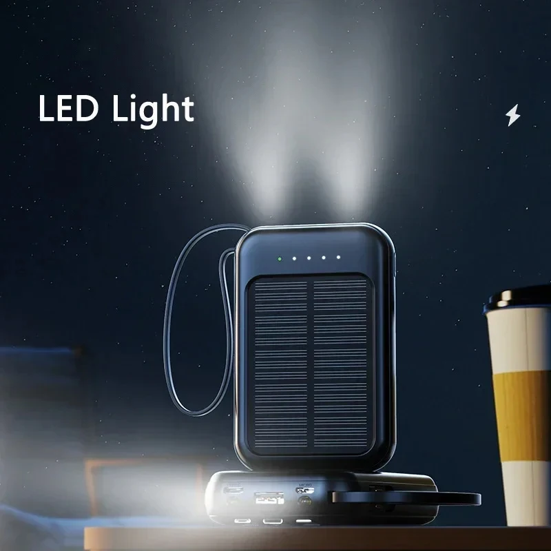 Power Bank 50000 мАч Solar Pow – обзор и цена Usb Charger Dynamo