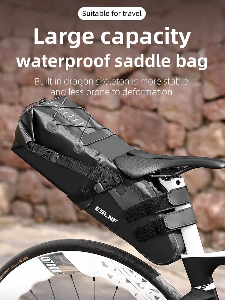 Велосумка ESLNF Reflective Wat – обзор и цена Cycling Commuter Backpack Waterproof