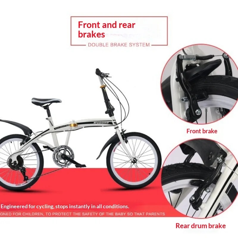 20-дюймовый складной велосипед – обзор и цена Commuter Biking