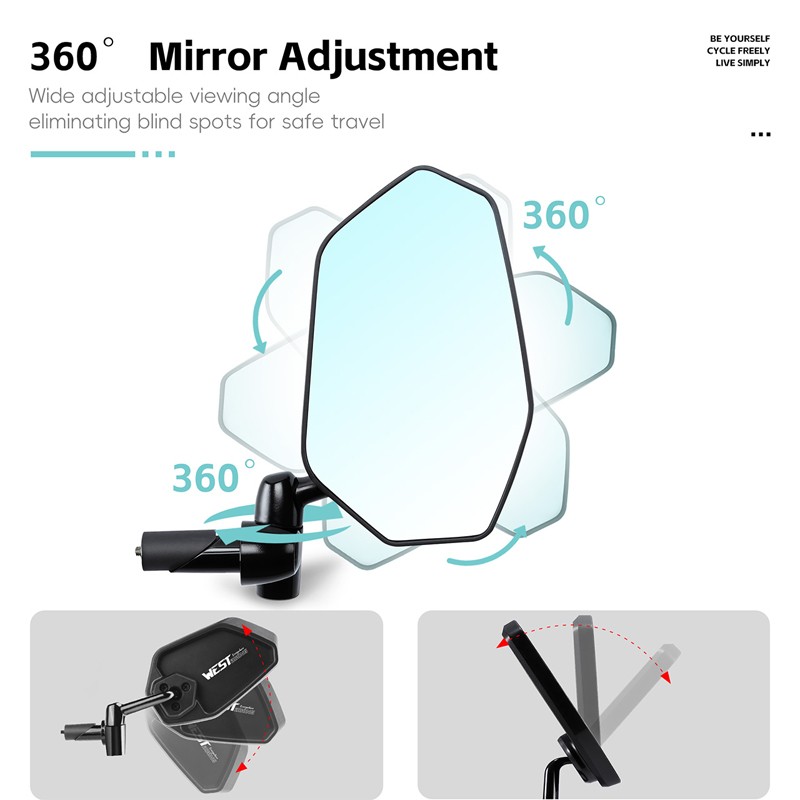 Зеркало заднего вида WEST BIKI – обзор и цена Mirror Handlebar Convex