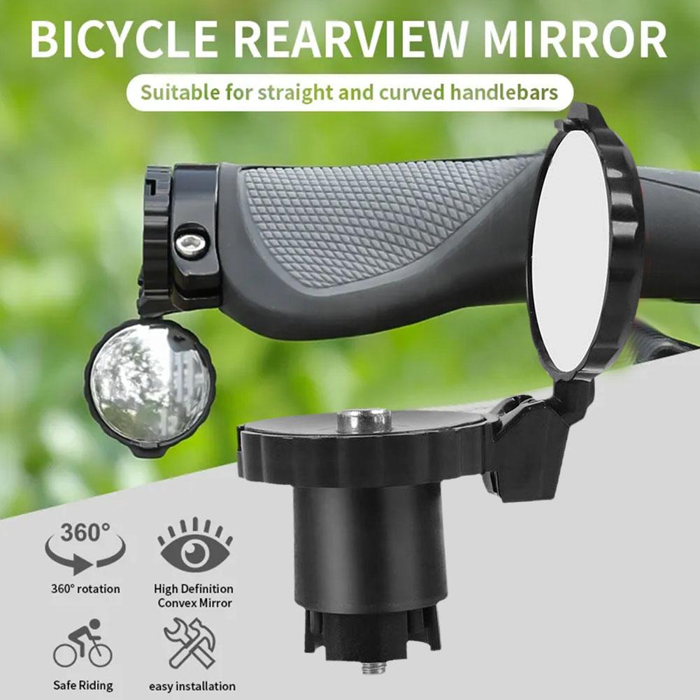 Мини-зеркало заднего вида для  – обзор и цена Mirror Handlebar Convex