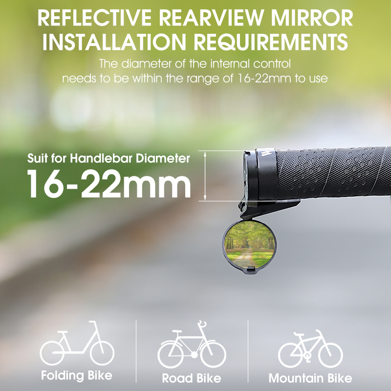 Зеркала заднего вида для велос – обзор и цена Mirror Handlebar Convex