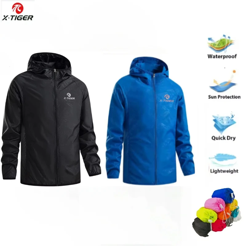 X-TIGER кожаная походная куртк – обзор и цена Cycling Rain Jacket Commute