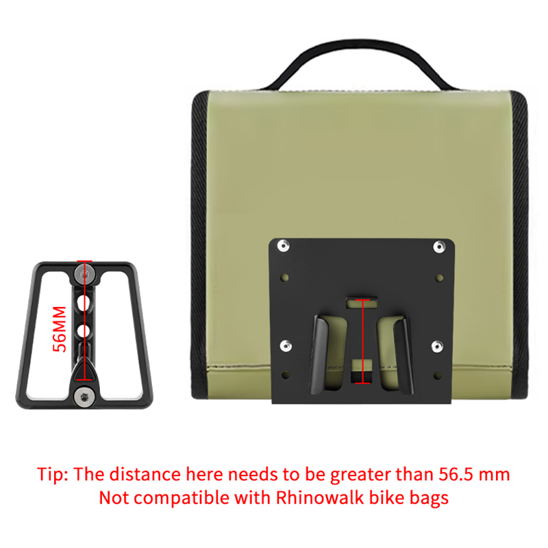 MUQZI складная передняя сумка  – обзор и цена Cycling Commute Bag