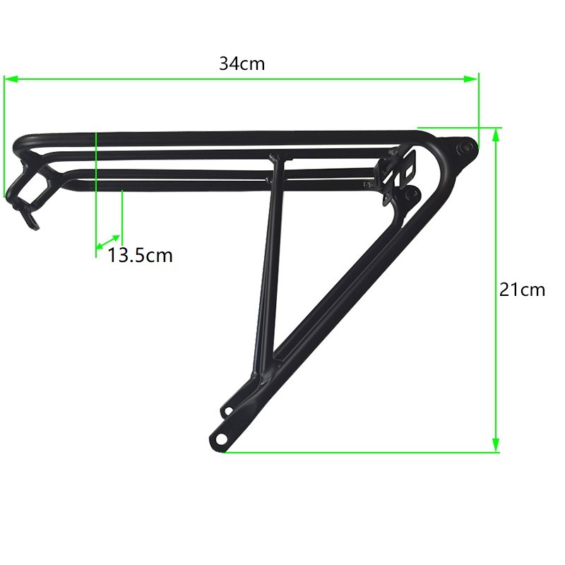 Велосипедный багажник для Brom – обзор и цена Cargo Rack Aluminum