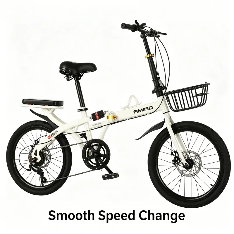 Белый складной велосипед с 20- – обзор и цена Commuter Biking