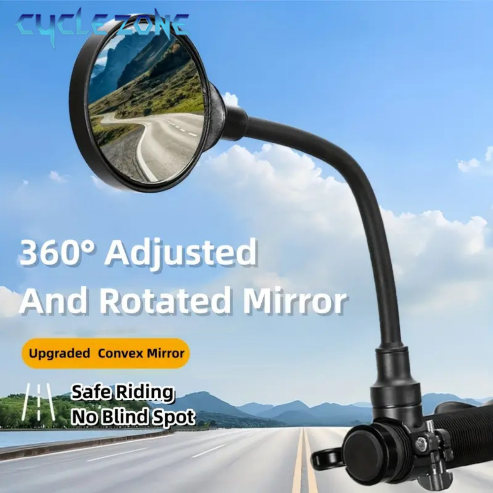 Велосипедное зеркало, зеркало  – обзор и цена Mirror Handlebar Convex